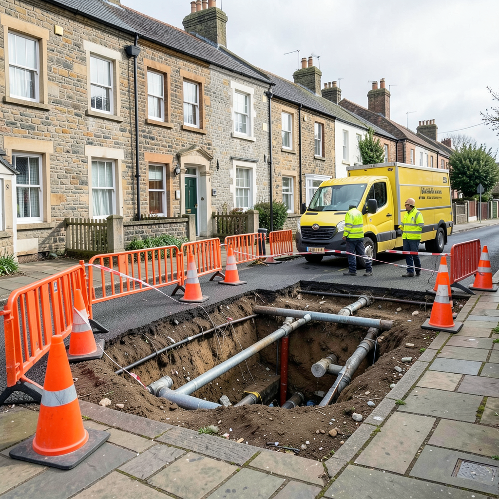 Lidget Place in Bradford to close for water works from October 7 to 9